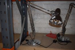 *Chrome Anglepoise Desk Lamp