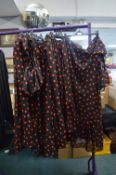 *Nine Evans Red & Black Polka Dot Dresses (assorte