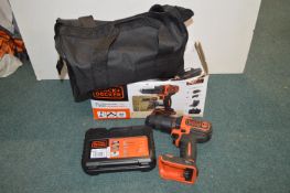 *Black & Decker 18w Li-Ion Hammer Drill