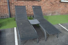 Pair of Garden Lounges