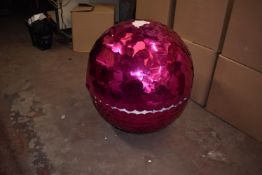 *Giant Christmas Bauble (in two halves)