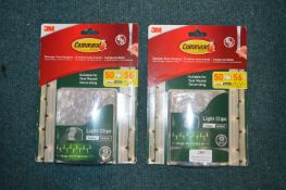*Two Packs of Command Damage Free Light Clips