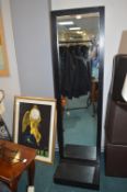 *Black Full Length Double Sided Mirror