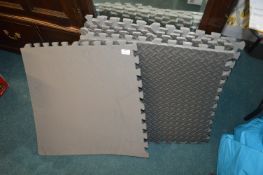 *Eight Sectional Sponge Floor Mats