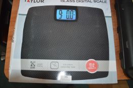 *Taylor Glass Digital Bathroom Scales