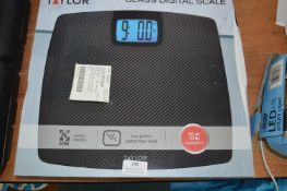 *Taylor Glass Digital Bathroom Scales