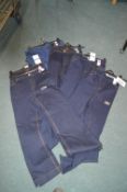 *Five Pairs of Evans Size: 18S Blue Jeans and Jegg
