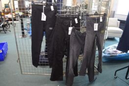 *Three Pairs of Evans Size: 18 Black Jeans and a p