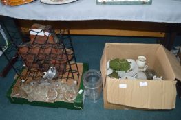 Midwinter Part Dinner Service plus Pottery, Glass,