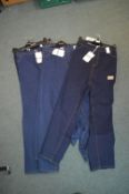 *Three Pairs of Evans Size: 26S Blue Jeggings