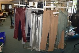 *Six Assorted Ladies Trousers