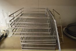 Quantity of Chrome Plated Cooling Racks