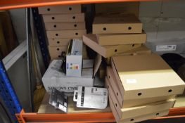 Quantity of Food Boxes, Lightbulbs, and Salt Sache