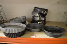 Quantity of Cake Tins and Flan Tins