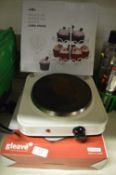 Two Gleave Single Hot Plates, and a Wilko Cake Sta