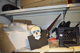 Various Chalkboards, Ceiling Fan, and Various Spot