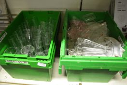 Wine, Sundae, and Other Glasses (crates not includ