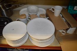 Quantity of Plates, Soup Bowls, Serving Dishes, an
