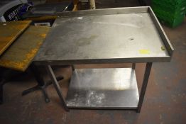 *Stainless Steel Preparation Table 90x85x65cm