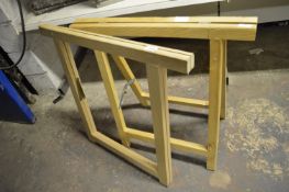 *Two Wooden Trestles