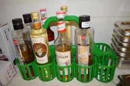 Bottle Carrier Containing Various Part Used Syrups