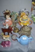 Novelty Teapots, Animal Figures, etc.