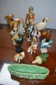 Pottery Animals and Figurines