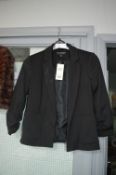 Miss Selfridge Black Jacket Size: 8 (new with tags