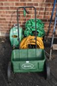 Scotts Lawn Seed Spreader & Garden Hose Reels