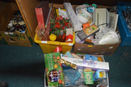 Three Boxes of Household Goods, Toiletries, Lightb