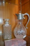 Two Glass Decanters