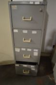 *Four Drawer Foolscap Filing Cabinet (grey)