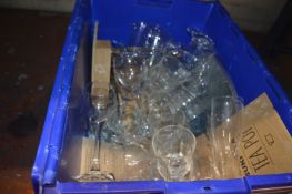 *Quantity of Wine Glasses, Tumblers, and Half Pint Glasses, etc. (crate not included)