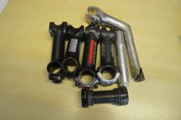 *Quantity of Handlebar Stems and Bottom Brackets
