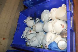 *Quantity of Coffee Cups, Salt & Pepper, etc. (crate not included)