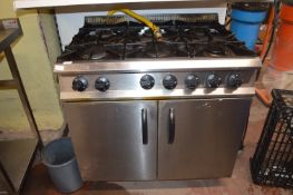 *Moorwood Vulcan Six Burner Gas Stove over Oven