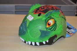 *Child's Dinosaur Bicycle Helmet