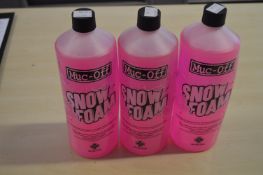 *3x 1L of Muc-Off Snow Foam