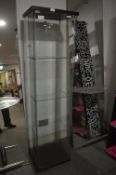 *Three Shelf Glass Display Unit ~5ft high