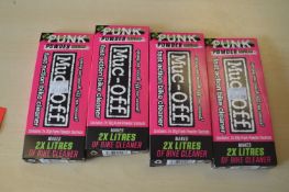 *Four Packs of 2x 30g of Muc-Off Punk Powder Bike Cleaner