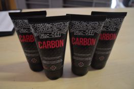 *4x 75g of Muc-Off Carbon Gripper