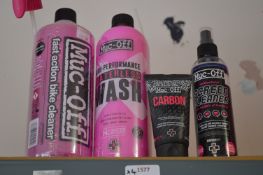 *Muc-Off Fast Action Bike Cleaner, Waterless Wash, Carbon Gripper, and Screen Cleaner