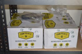 *Two Boxes of Puppy Training Pads