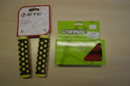 *2x Pairs of Grips by ETC and Cranked