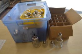 *Quantity of Condiment Dispensers; Salt, Pepper, Vinegar, and Sugar