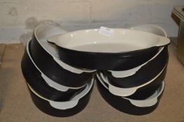 *Seven Oval Gratin Dishes