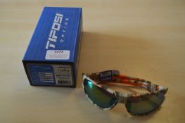 *Tifosi Amok Camo Polarised Cycling Glasses with Box and Case