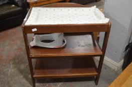 *Wooden Baby Changing Station