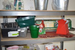 *Quantity of Seed Trays, Boxes, Lawn Seed, etc. (AF)