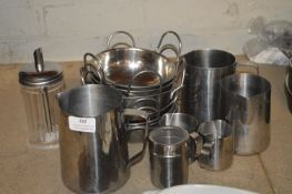 *Quantity of Stainless Steel Containers and Balti Dishes